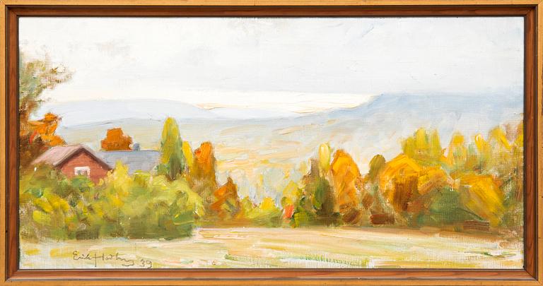 ErikHedberg,  oil on canvas signed and dated 39.