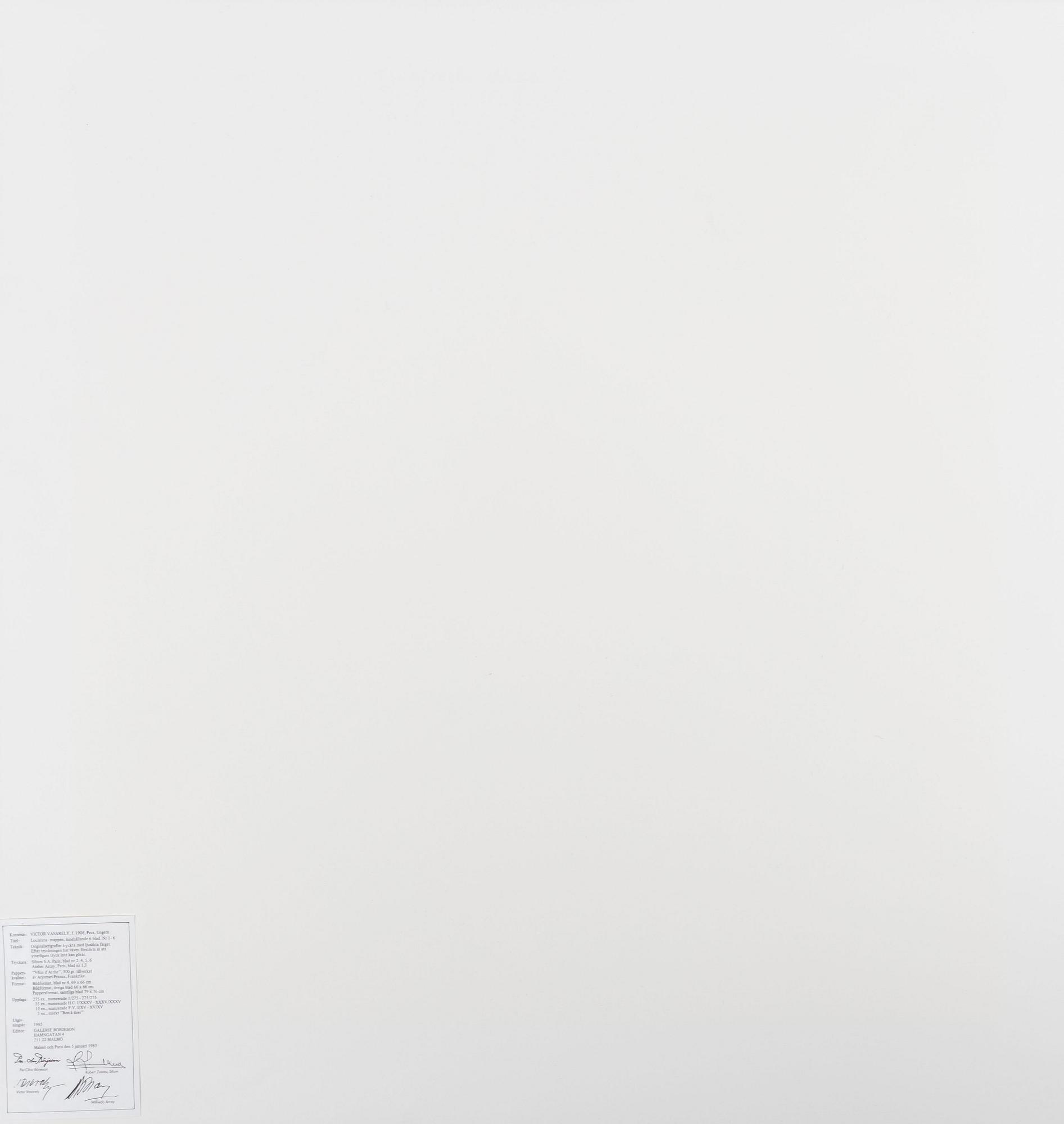 Victor Vasarely, "Louisiana 2".