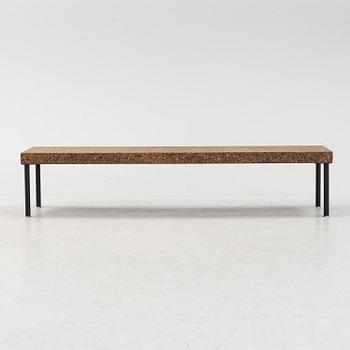 A 'Sinnerlig' bench by Ilse Crawford for Ikea, 2015.