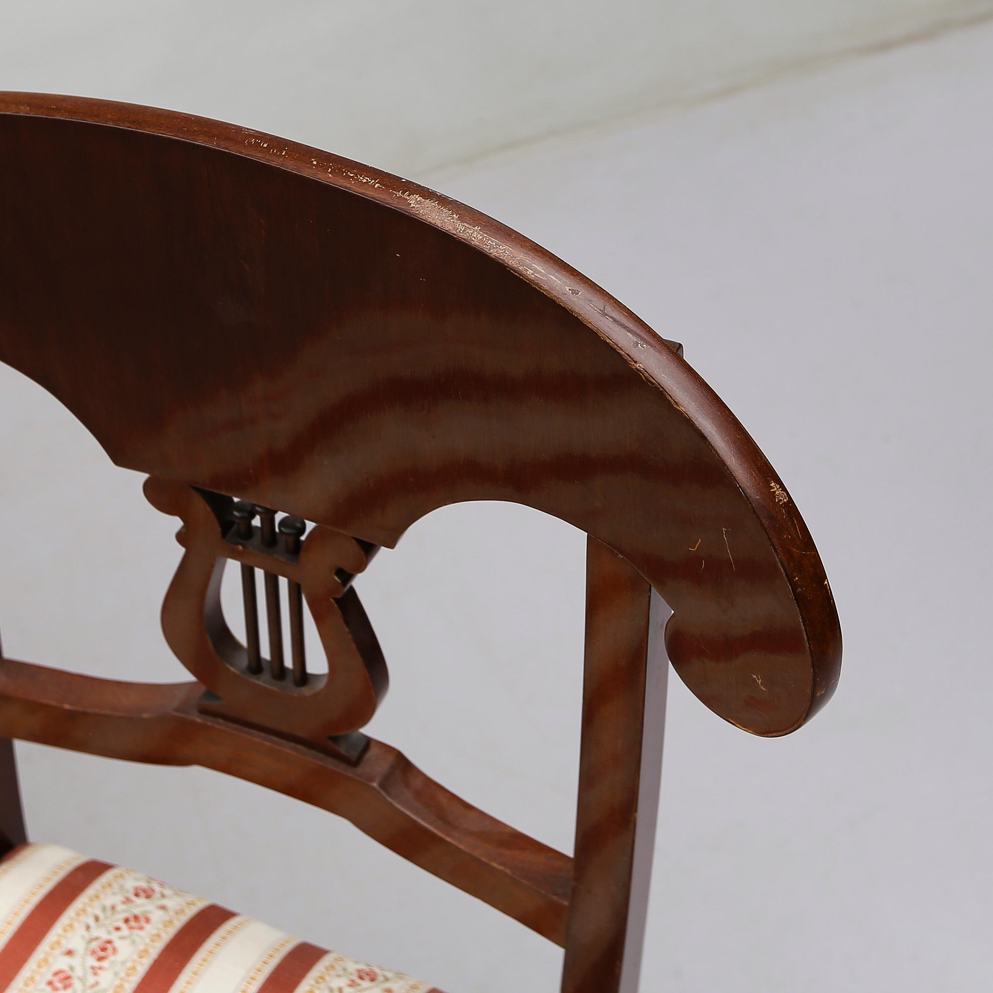 STOLAR, 4 st, Karl Johan-stil, 1900-talets första hälft.