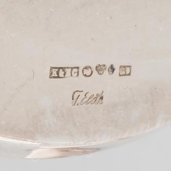 TORE ELDH, ett par ljusstakar, silver, K&EC, Göteborg, 1962.