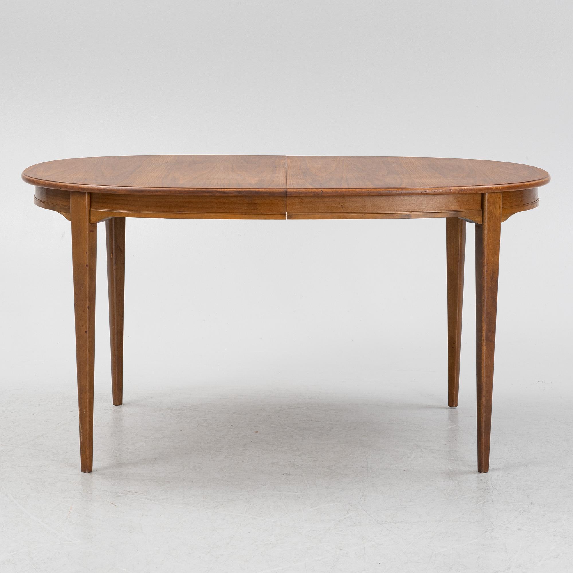 Svante Skogh, matbord "Vindö" Balders snickerier 1960/70-tal.