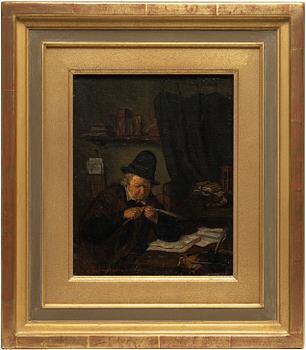 Ernst Josephson, "Advokaten", kopia efter Ostade.