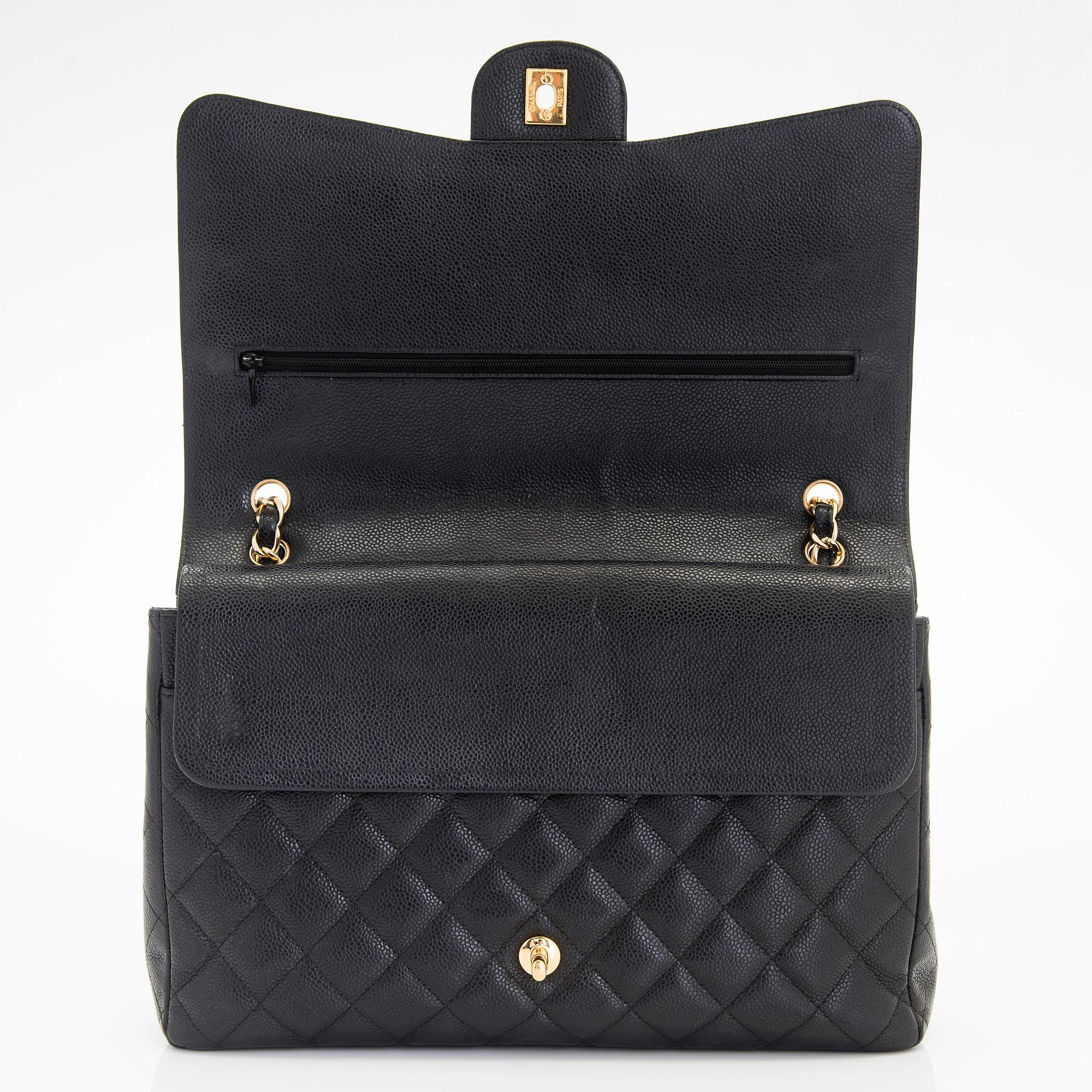 Chanel, a 'Double Flap Bag Maxi' bag, 2010-2011.