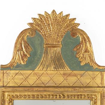 Spegellampett, gustaviansk stil, 18/1900-tal.