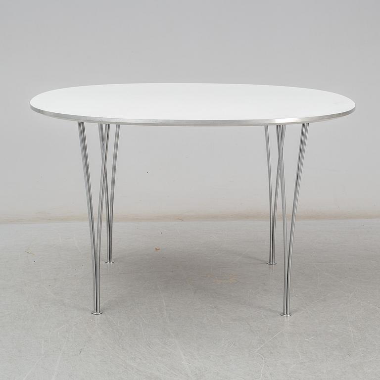 PIET HEIN och BRUNO MATHSSON, "Superellips", matbord, Fritz Hansen, MIAB, Sverige, 1985.