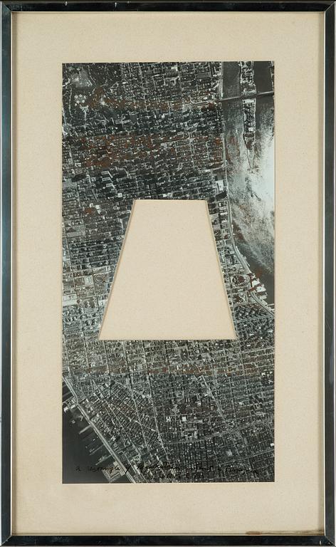 Sol LeWitt, "A Rectangle of Manhattan Without a Trapezoid".
