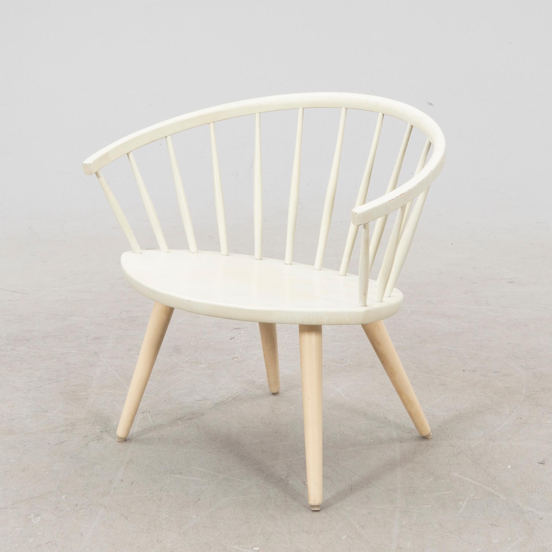 Yngve Ekström, a painted Arka armchair.