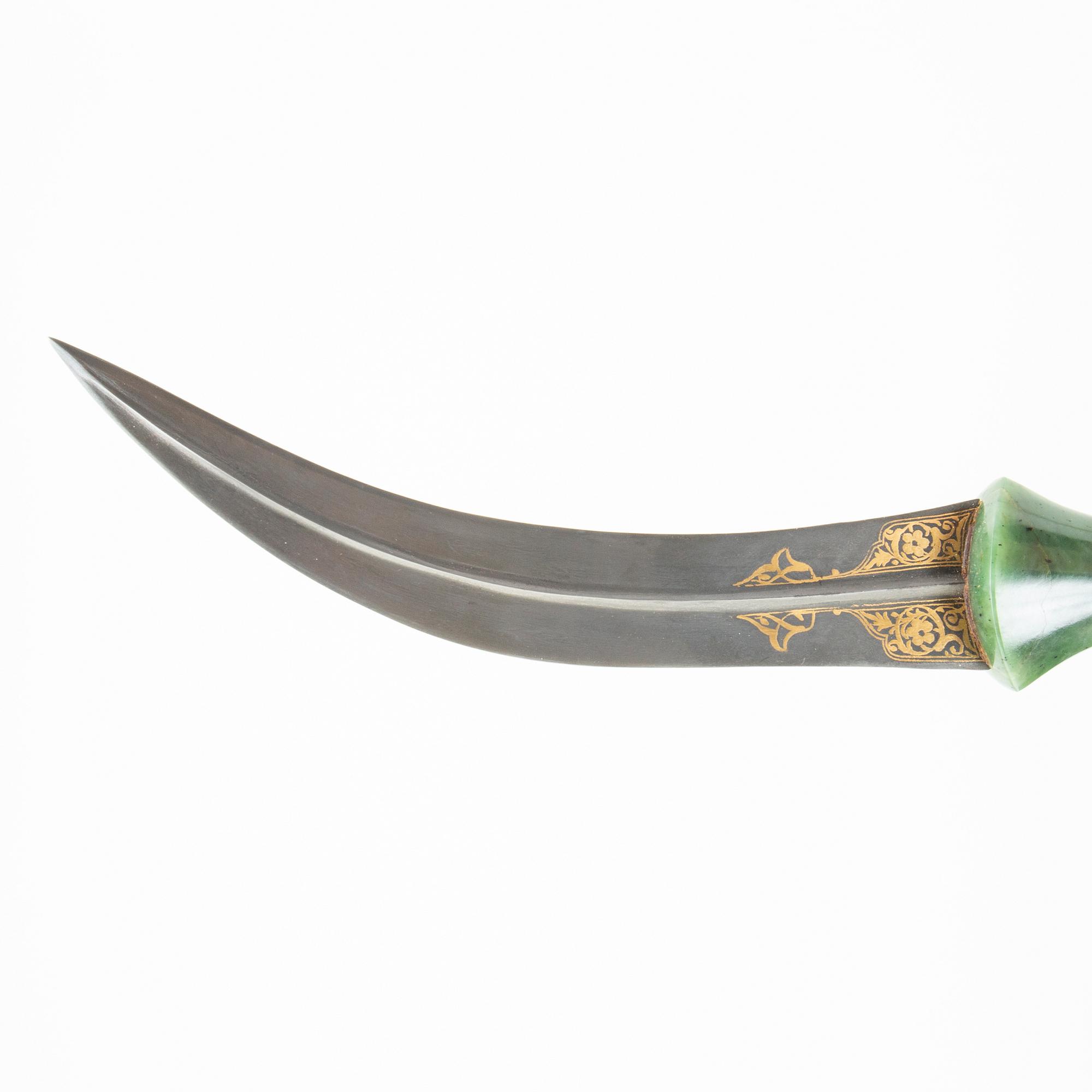 Khanjar, dagger, indopersian for the ottoman market, turn of the Century 1900.