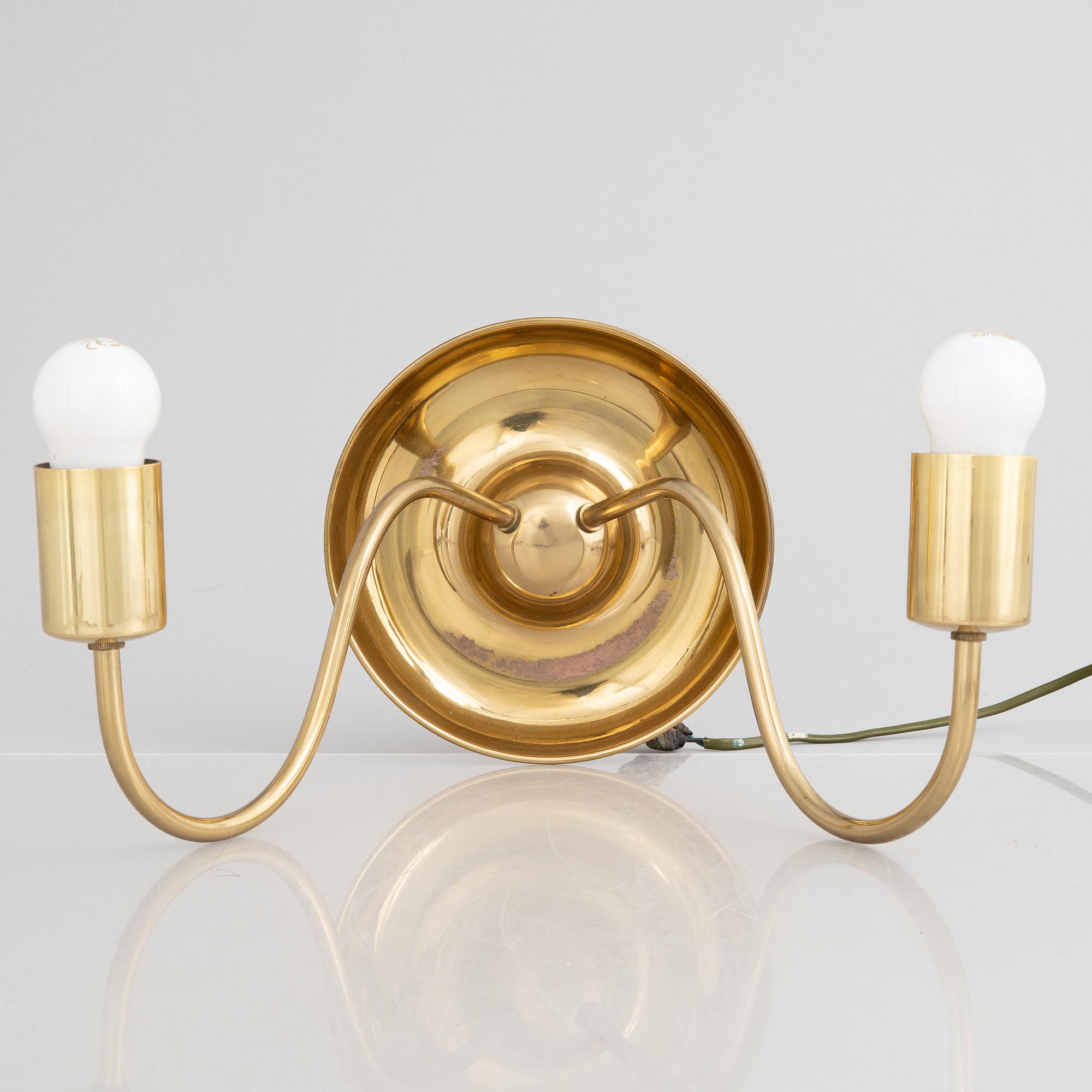 Josef Frank, a model G 2565 wall lamp, Svenskt Tenn.