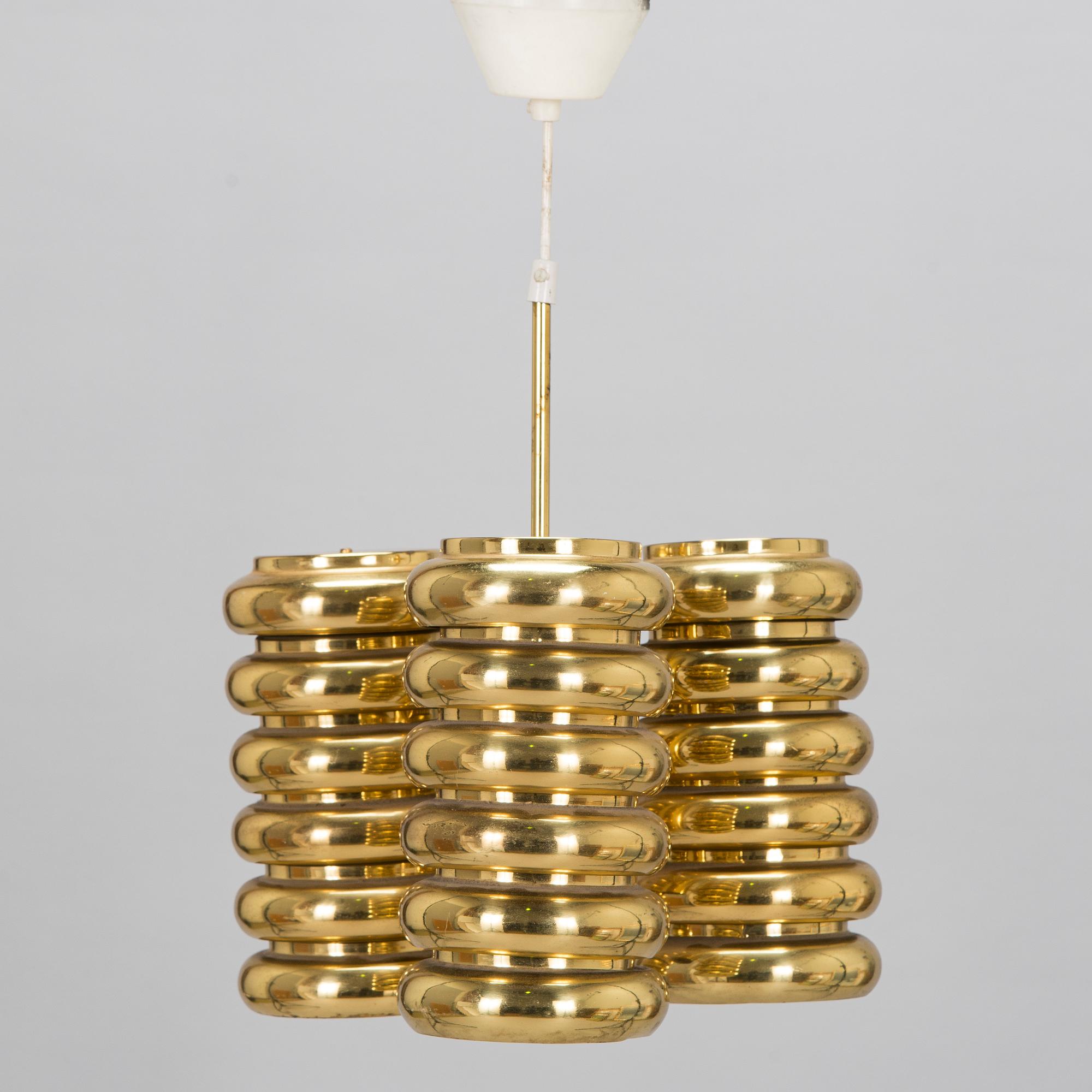 Kai Finnmark, taklampa, Lynx, 1970-tal.