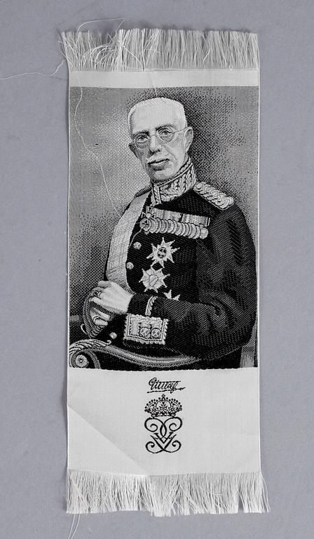 KONUNG GUSTAF V SAMT KRONPRINSESSAN LOUISE, dat -37-38.