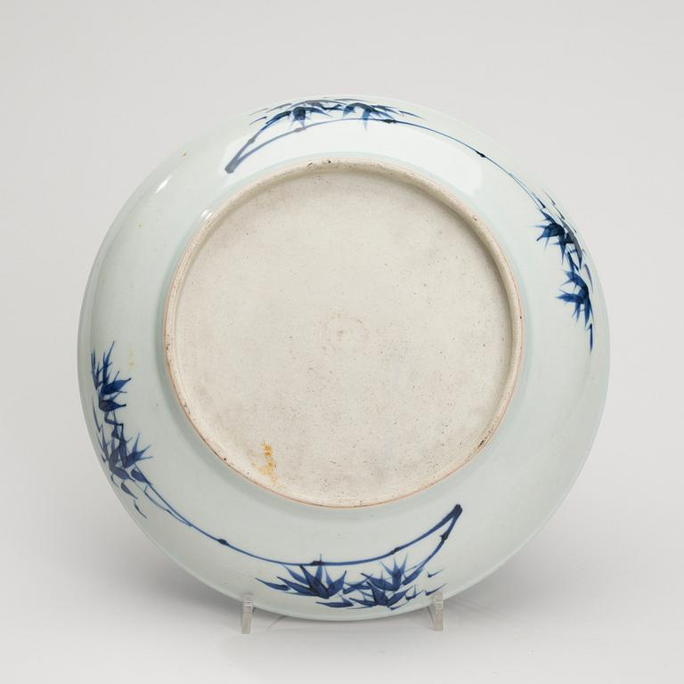 SKÅLFAT, porslin, Kina 1800-tal.