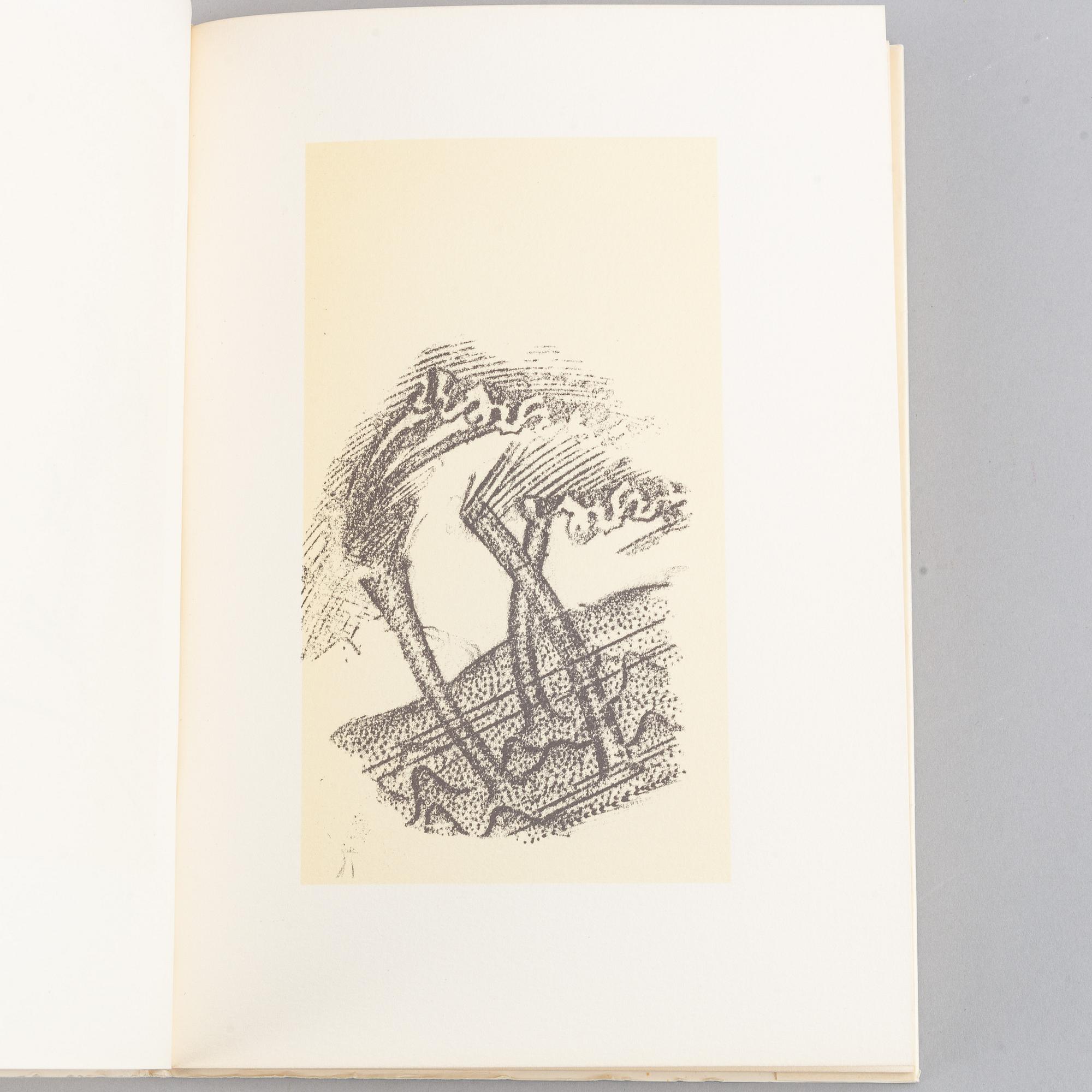 Book, Max Ernst, "24 Frottagen", 1973.