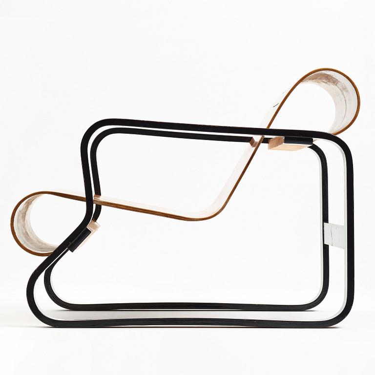 Alvar Aalto, fåtölj, "Paimio"  O.y Huonekalu-ja Rakennustyötehdas A.B för Artek, Finland, 1930-40-tal.