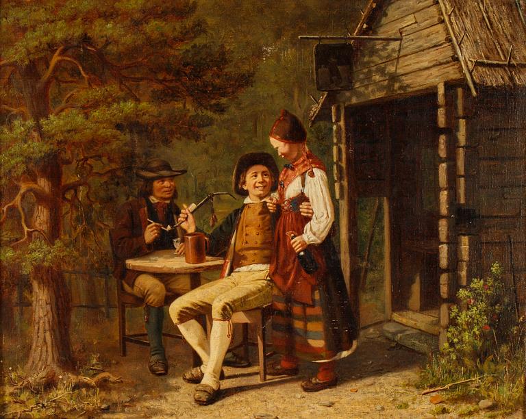 Per Eskilson, oil on canvas, signed.