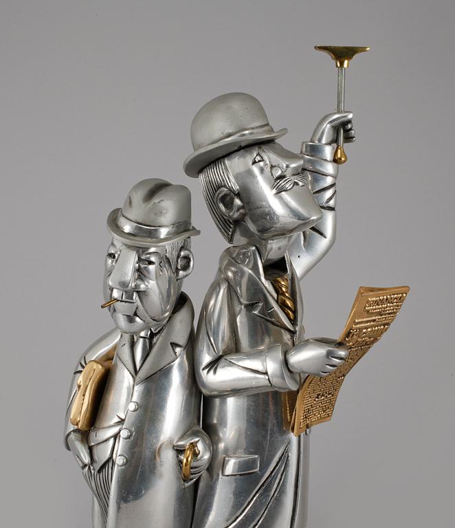 FRANK MEISLER, skulptur, metall, signerad och numrerad 711480.