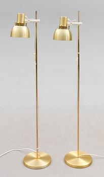 GOLVLAMPOR, 1 par, 1900-talets andra hälft.