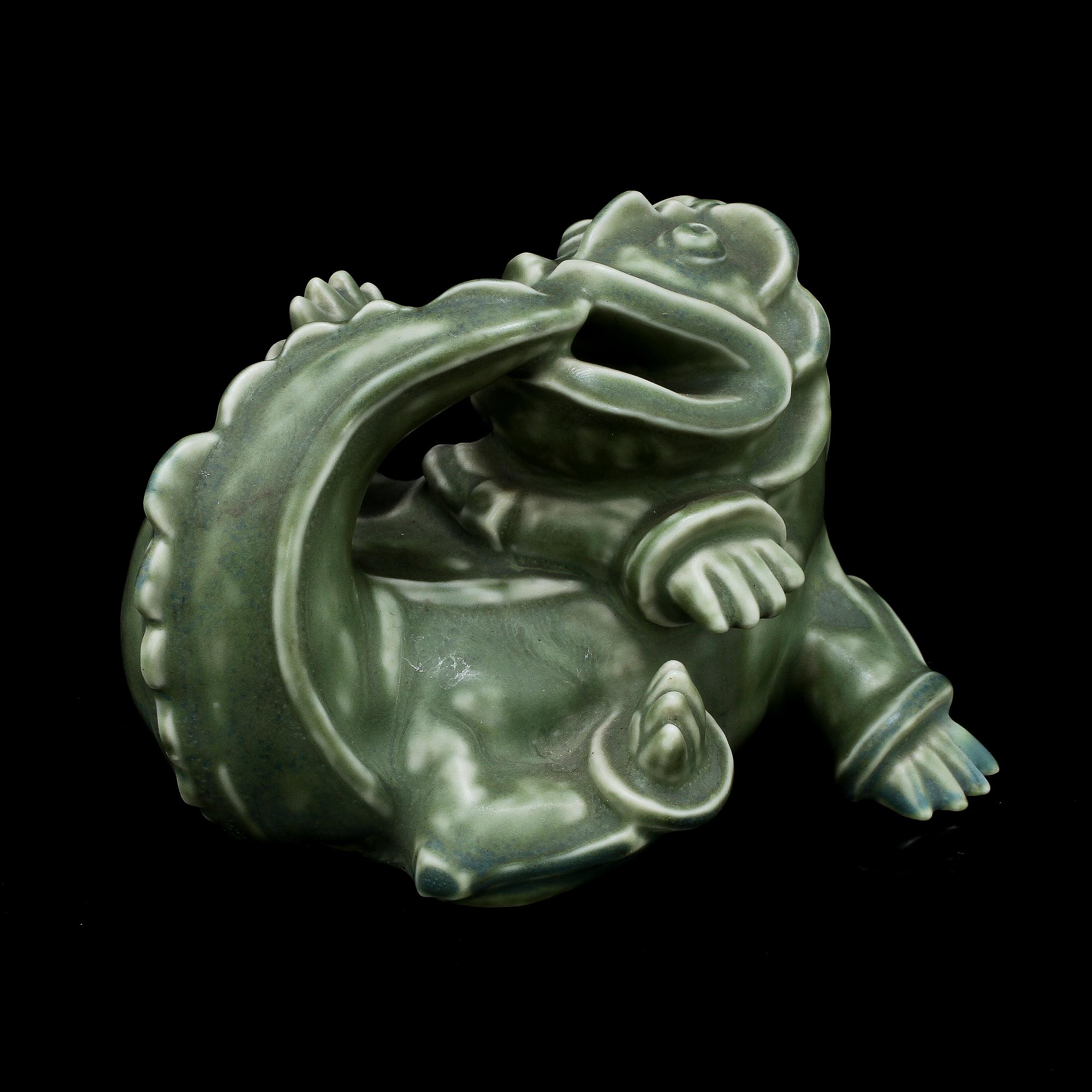 FIGURIN, stengods, Wilhelm Kåge, Gustavsberg, 1900-tal.