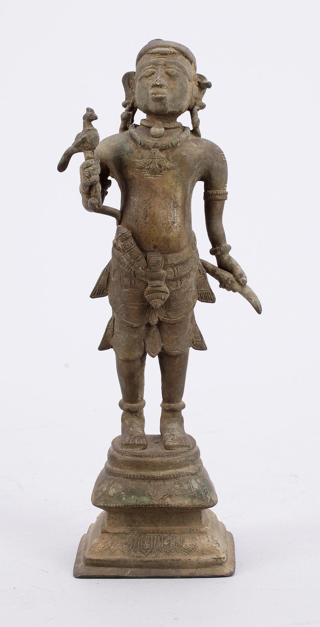 FIGURIN, brons, Indien.