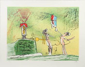Roberto Matta · ROBERTO MATTA, färglitografi, signerad och numrerad 46/60.