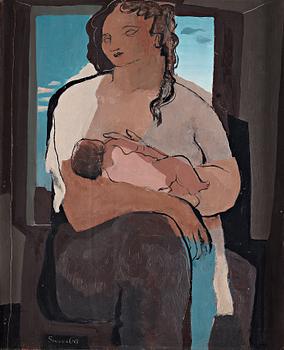 479. Jean Souverbie, Mother and child (Maternité).