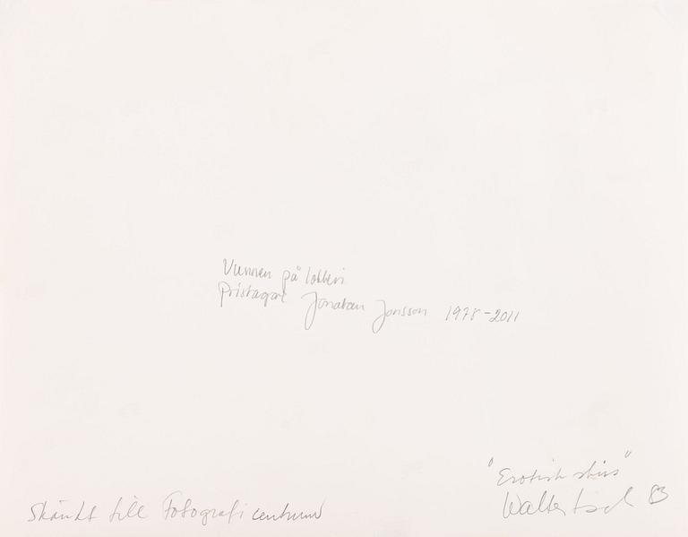 Walter Hirsch, photo, signed and dated -83 verso.