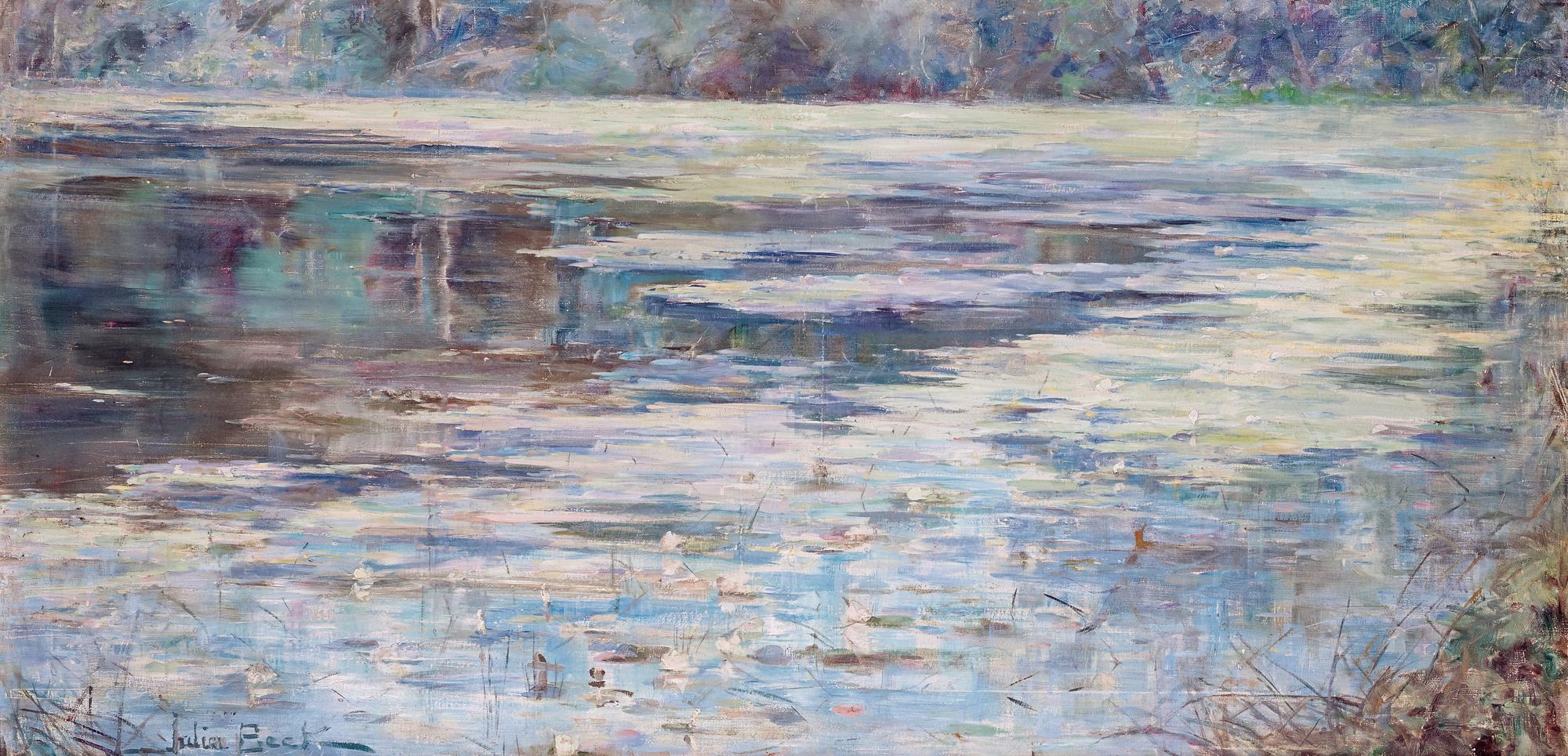 Julia Beck, L'Etang Saint-Cucufa, près Vaucresson.