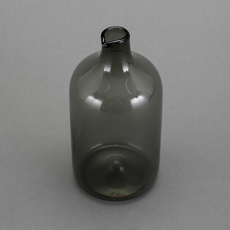 FLASKA, "Fågelflaska", signerad Timo Sarpaneva Iittala. 1958.