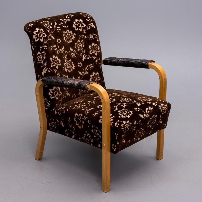 FÅTÖLJ, modell 47, Alvar Aalto, Artek, 1900-talets mitt.