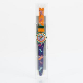 Swatch, Curling, wristwatch, 34 mm.