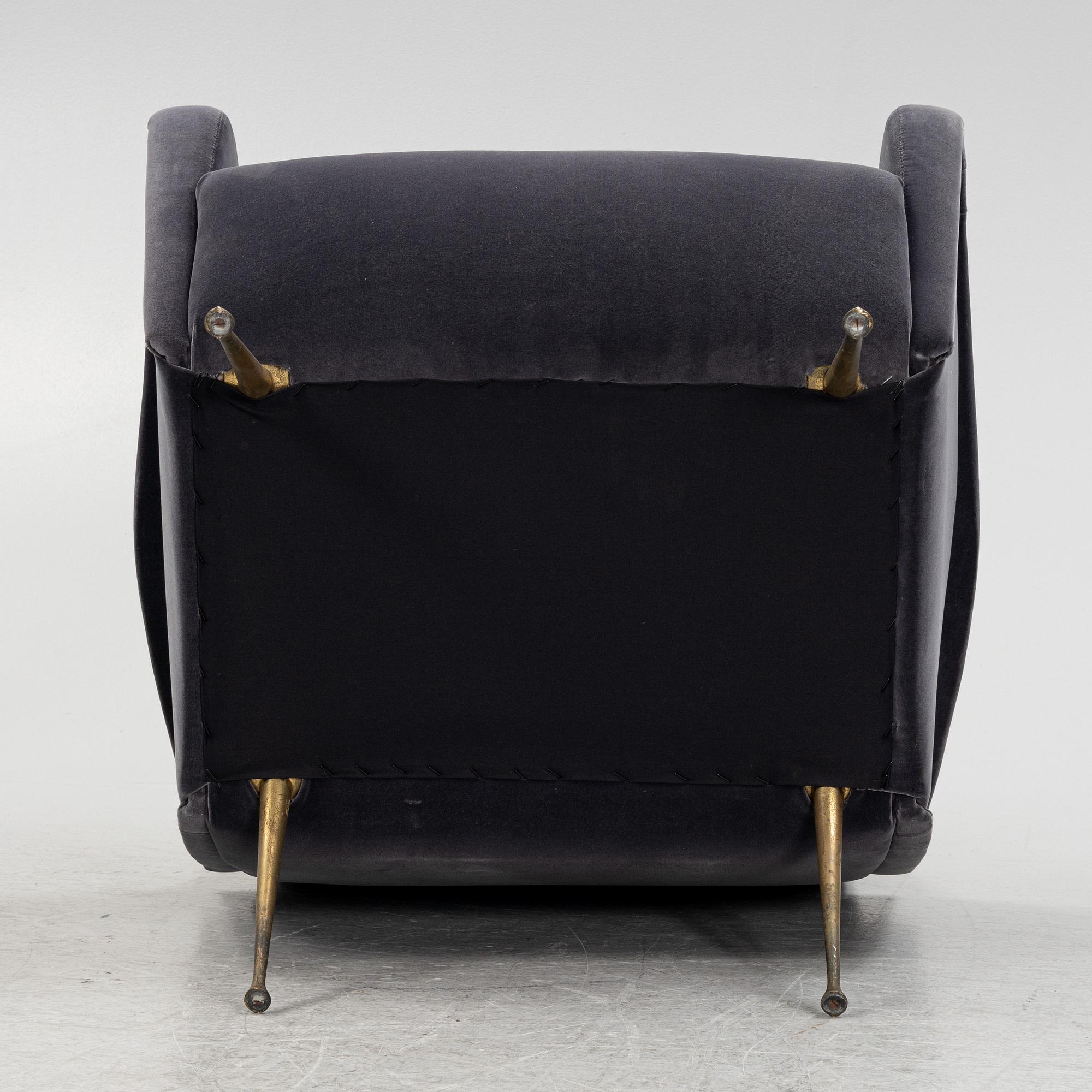 Fåtöljer, ett par, Italien, 1900-talets mitt.