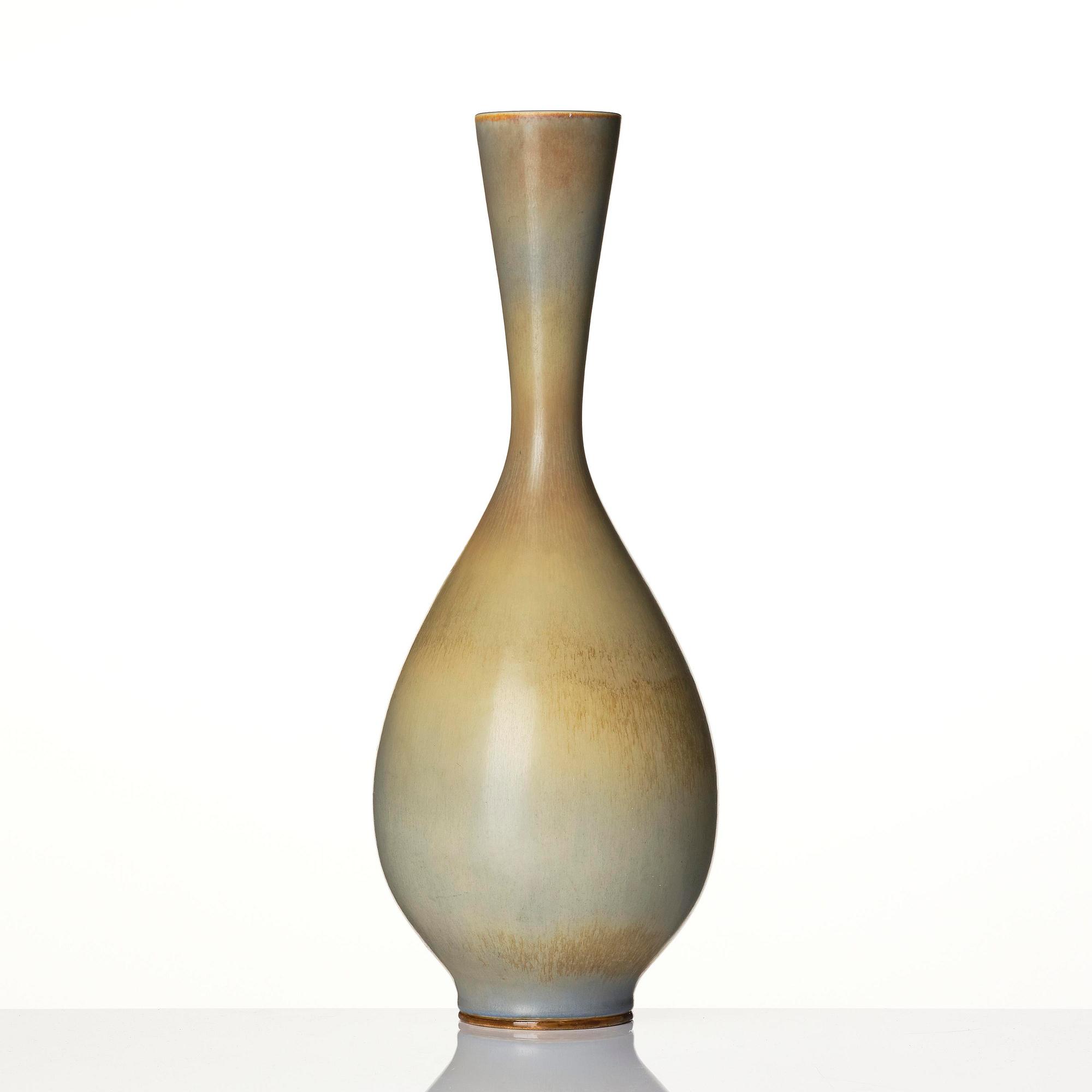 Berndt Friberg, a stoneware vase, Gustavsberg Studio, 1965.