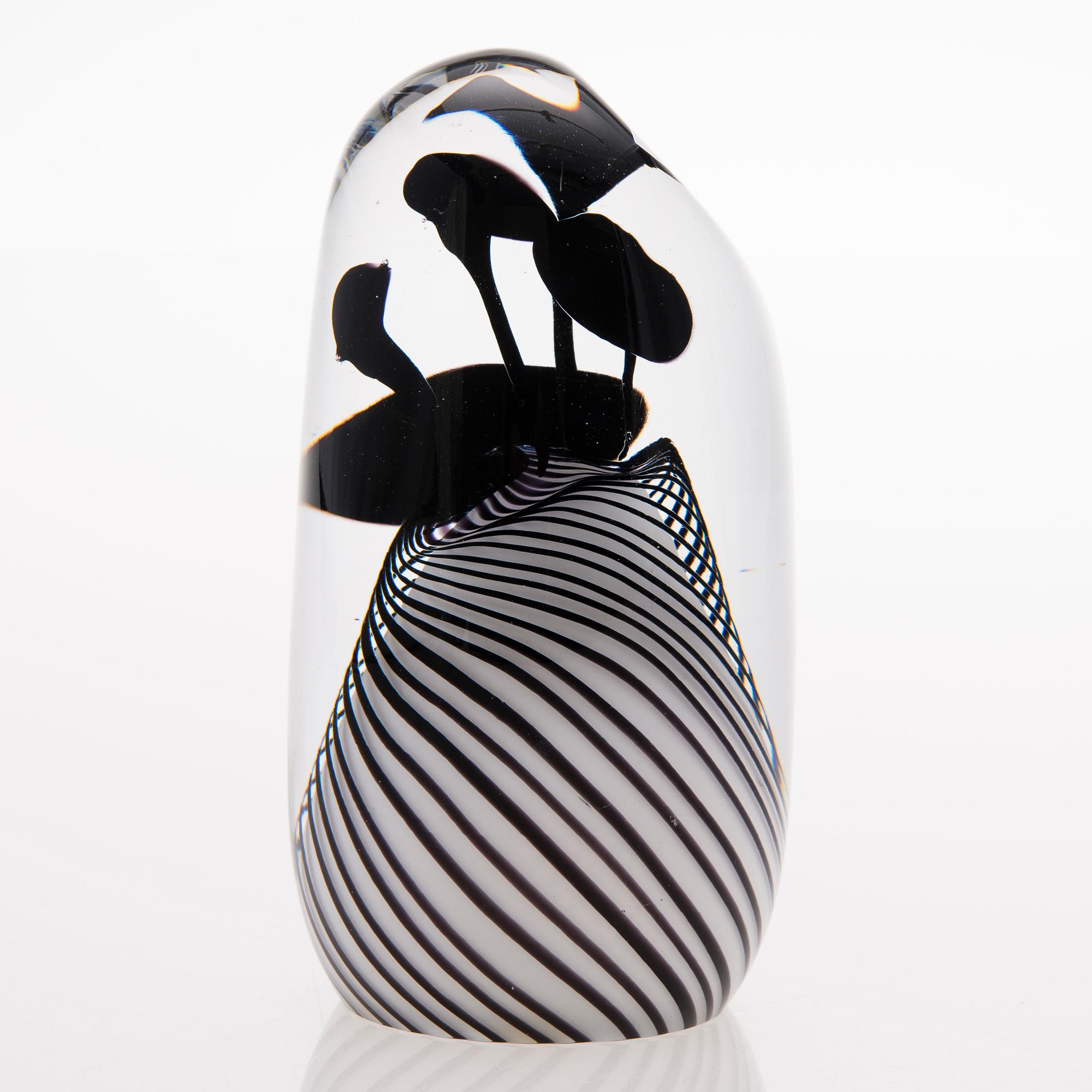 RITVA-LIISA POHJALAINEN, GLASSKULPTUR. Sign. 2009 Ritva-Liisa Pohjalainen Keidas 2.