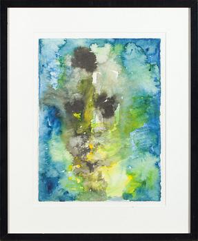 MALTE NYBERG TOLF, akvarell. Signerad.