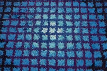 Verner Panton, a carpet, "Finlandia", machine made knotted pile, Unika Vaev, Denmark, ca 227 x 113 cm.