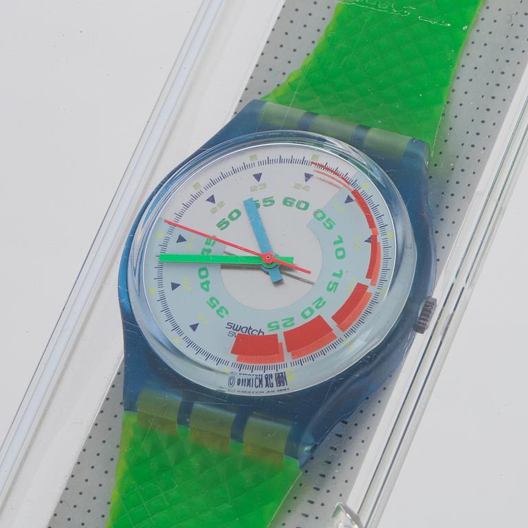 Swatch, Schnell, wristwatch, 34 mm.