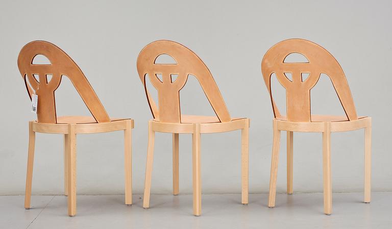 STOLAR, 3 st, "Georgia", Björn Hultén, formgivna 1988, Gärsnäs dat 1993.