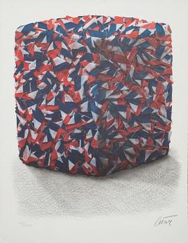 CÉSAR BALDACCINI, färgserigrafi, signerad och numrerad.
