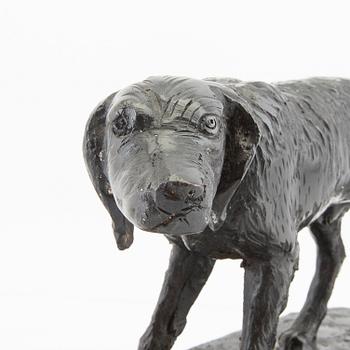 Okänd konstnär 1900-tal ,  skulptur metall bär signering.