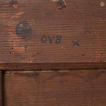 SPEGEL, sengustaviansk, Olof Westberg, Jönköping/Kalmar, (verksam 1785-1803), märkt.