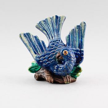 FIGUR, stengods, chamotte, Gunnar Nylund, Rörstrand, 1930-/40-tal.