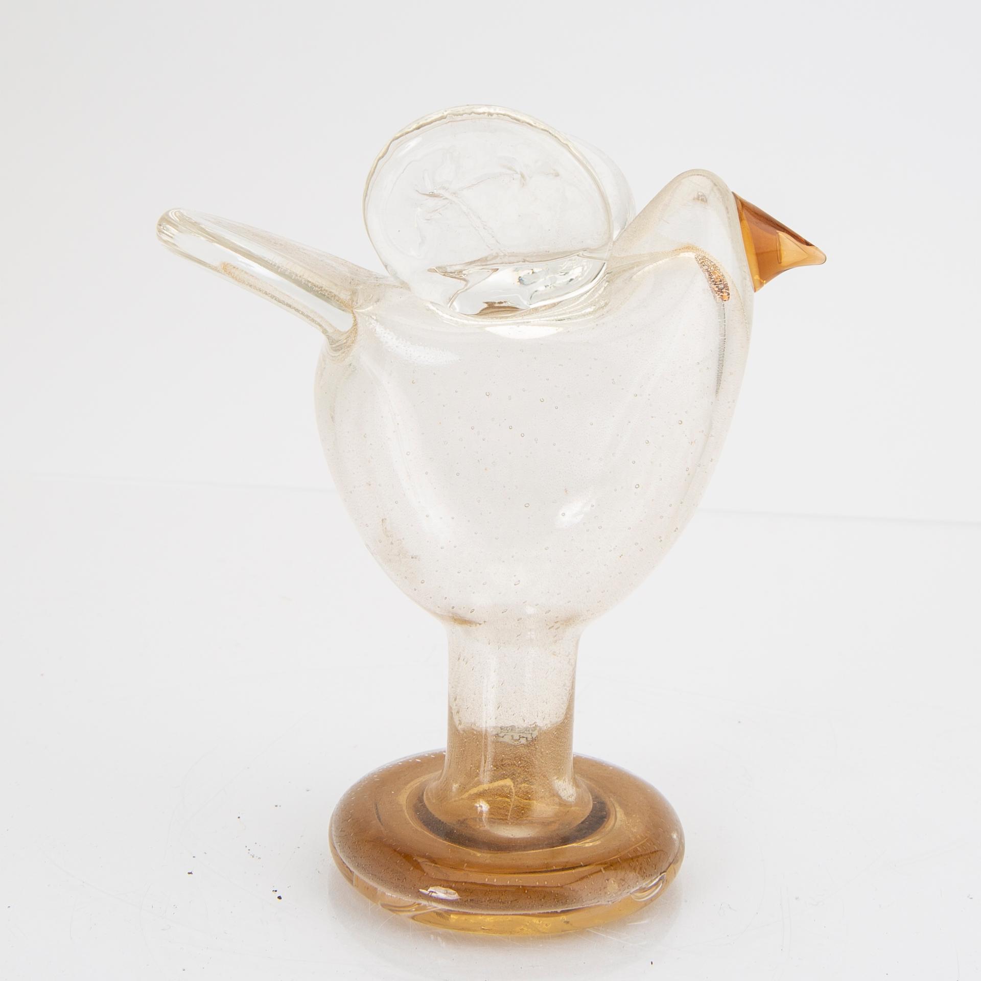 Oiva Toikka, a signed glass bird from Notsjö.