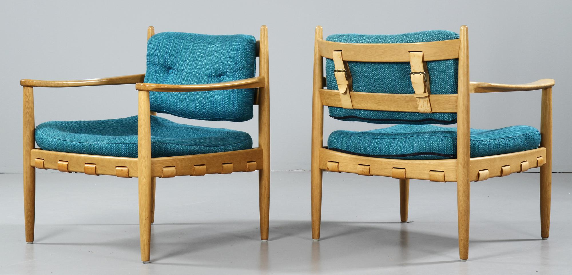 FÅTÖLJER, ett par, IRE, Skillingaryd, 1900-talets tredje kvartal.