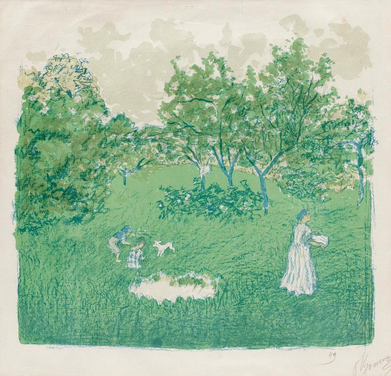 Pierre Bonnard, "Le verger" (The Orchard).