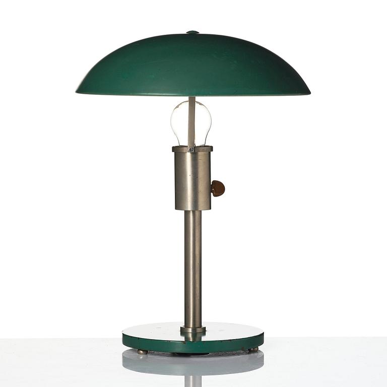 Harald Notini, a table lamp, Arvid Böhlmarks Lampfabrik, Stockholm, 1930s.