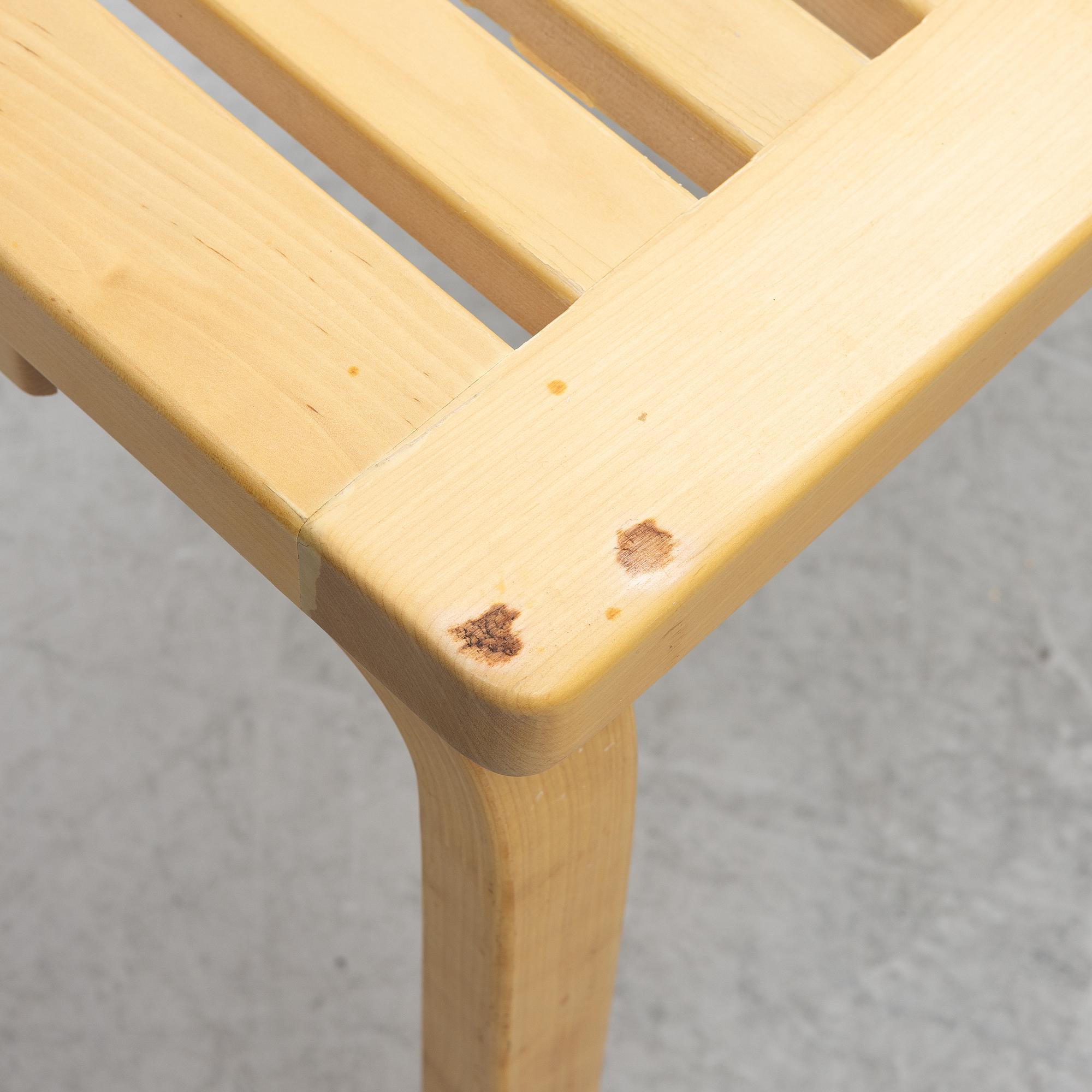 Alvar Aalto, bench, model 153 B, Artek.