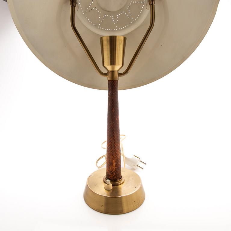 Table lamp, Swedish modern, E Hansson & Co, Malmö, 1950s.