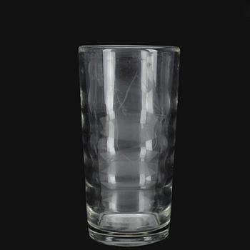VAS, glas, Vicke Lindstrand, Orrefors. Signerad Of LS 1514 KR.