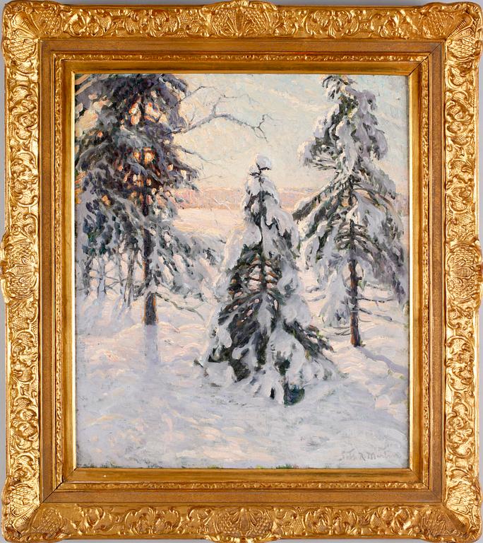 SETH R. MARTIN, olja på duk, sign.